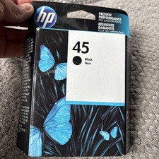 hp original hp 45 black ink cartridge 51645A Seal Box New