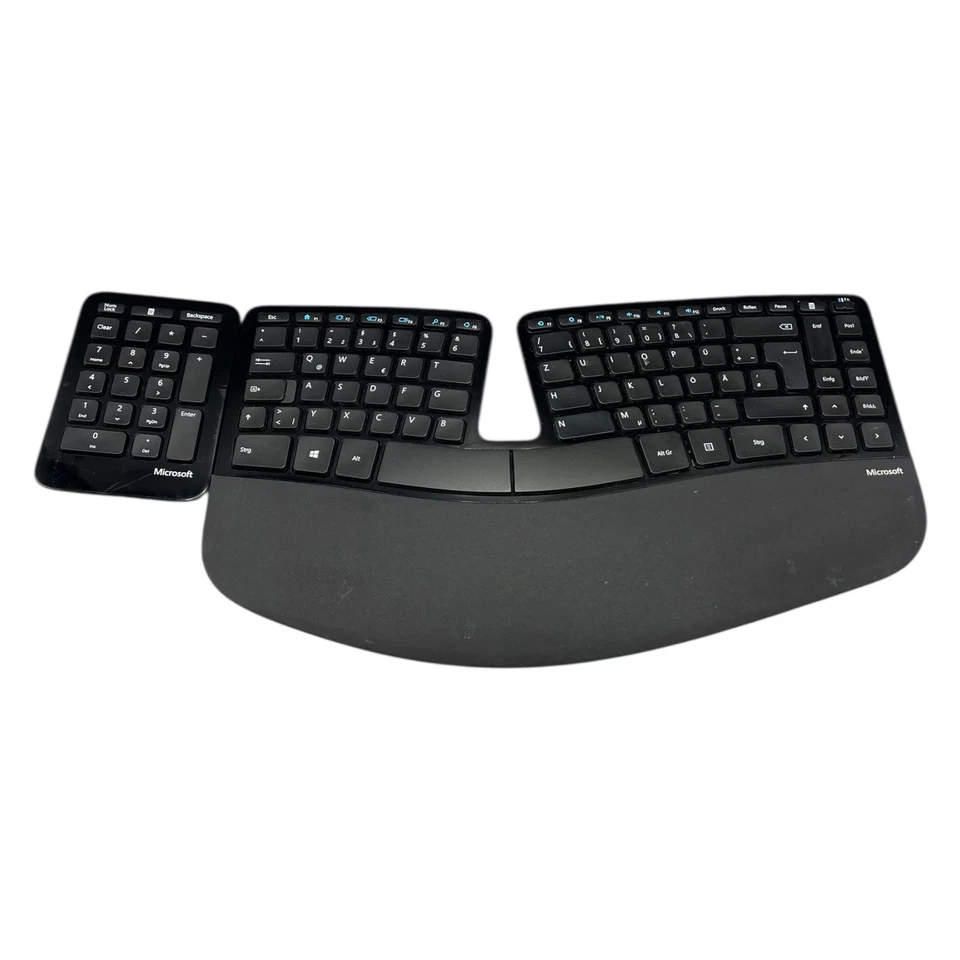 Microsoft Sculpt Tastatur Ergonomisch Kabellos Number Keypad QWERTZ Layout Ergo - Bild 2 von 4