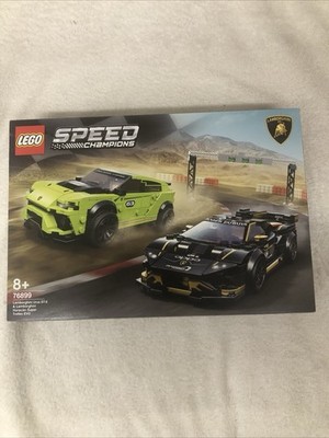 LEGO Speed Champions 76899 Lamborghini Urus ST-X & Huracán Super Trofeo EVO