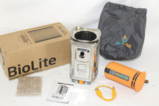 New BioLite Wood Camp Stove ,Electric USB Charger, & Extras