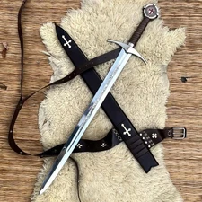 Accolade Sword Of Knights Templar Replica Medieval Crusader Templar