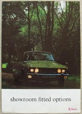 ROVER Car Accessories Showroom Fitted Options Sales Brochure 1973