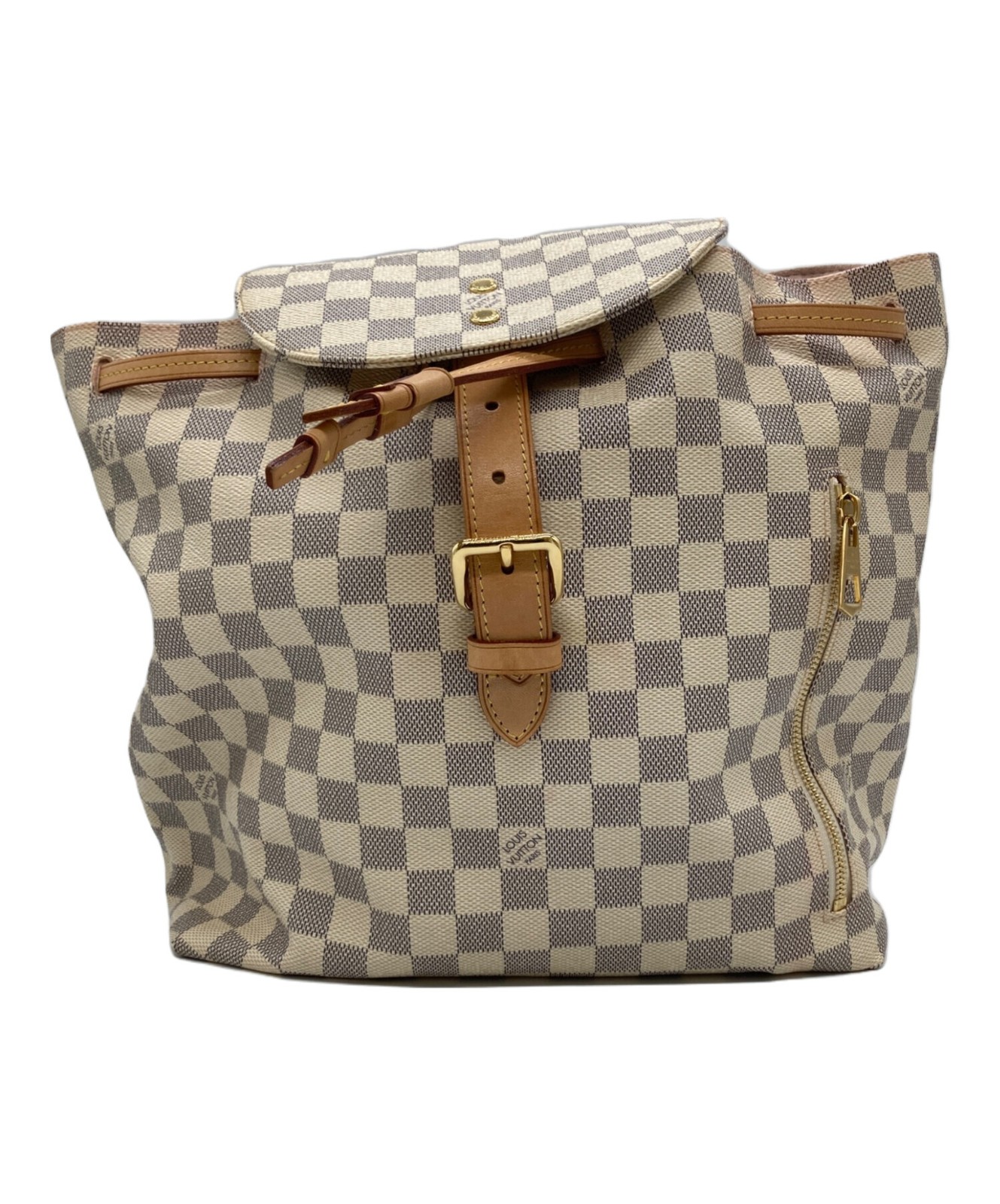 Louis Vuitton Speron Damier Azur Backpack in White HOe18