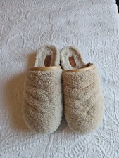 OluKai Women's Size 9 Wool Slippers P p  Mua Shearling Soft Mule Slip On Tapa