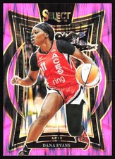 2025 Panini Select WNBA #1 Dana Evans Pink Flash