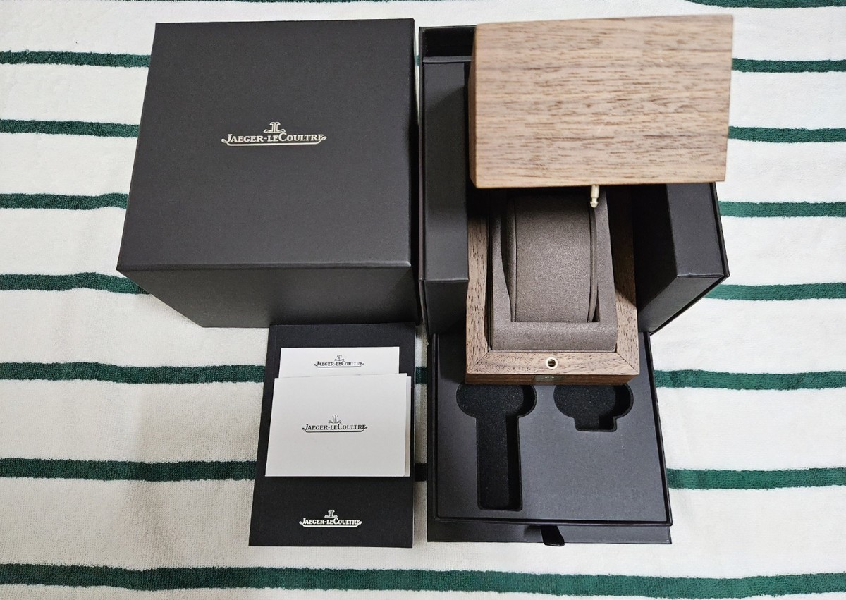 Jaeger LeCoultre Wooden Watch Box Case | eBay