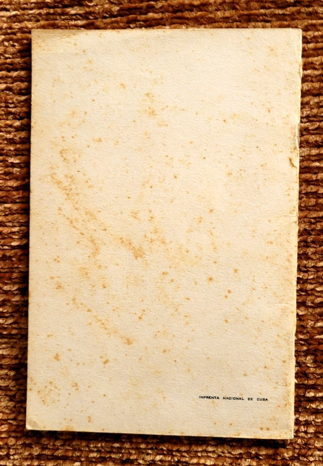 Palabras a los intelectuales by Fidel Castro(VG)1961 1st Ed.See notes and pics. - Image 2 of 3