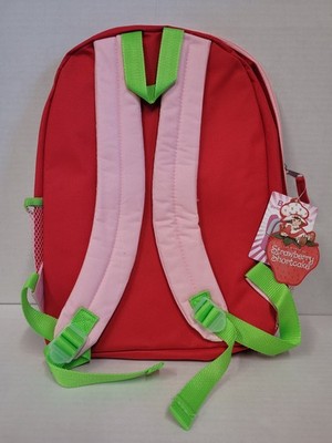 Large Backpack - Strawberry Shortcake Allover Print Pink 16  display picture 3