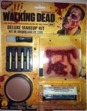 The Walking Dead Deluxe Costume Make Up Kit One Size