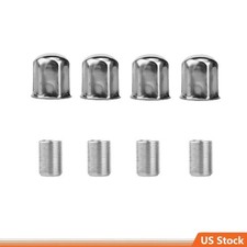 8pcs Lug Nuts With Adapter For Wheel Simulatorfit For 16 8 Lug Wheel