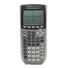 Texas Instruments TI-84 Plus Silver Edition Graphics Calculator - Gray
