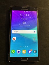 SAMSUNG GALAXY NOTE 4 AT T CLEAN ESN, WORKS, PLEASE READ 64235