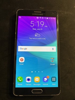 SAMSUNG GALAXY NOTE 4 (AT&T) CLEAN ESN, WORKS, PLEASE READ!! 64235