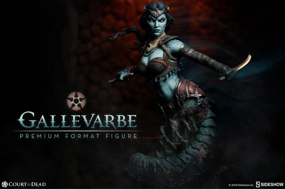 "Figura de 19"" SIDESHOW Gallevarbe 300655 Corte de los Muertos-2018 (NUEVA)" Foto 3 de 4