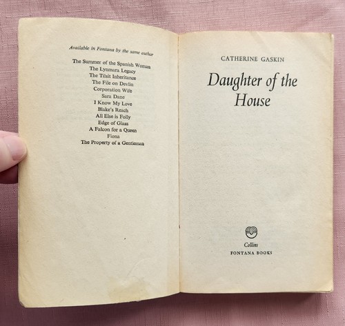 Daughter Of The House by Catherine Gaskin, 1981, Paperback - Picture 5 of 14