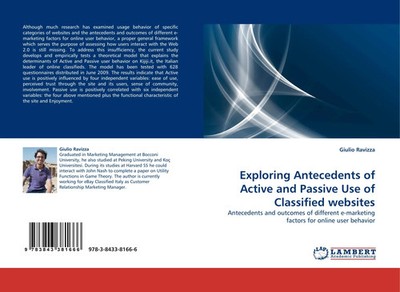 Giulio Ravizza | Exploring Antecedents of Active and Passive Use of...