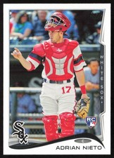 2014 Topps Update Adrian Nieto #US-252 Rookie Chicago White Sox