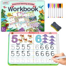 Preschool Learning Workbook Toddler Handwriting, Tracing, and ABC Activities