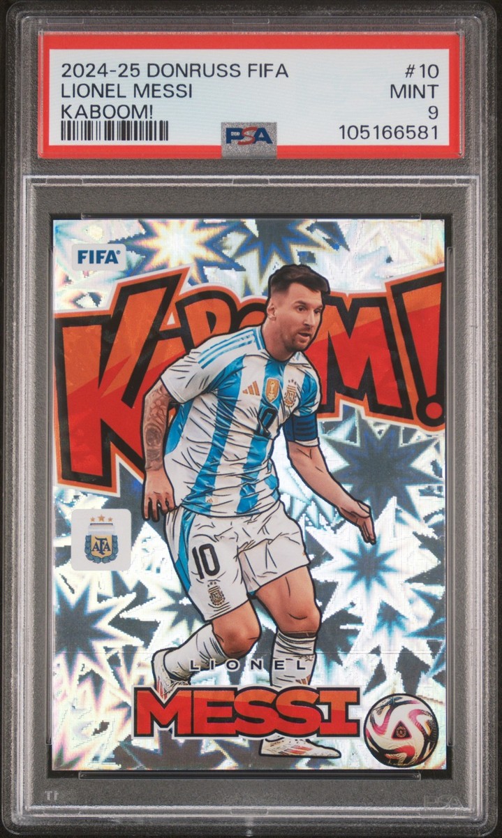緊急値下げ！Panini Kaboom！Messi メッシ 緊急値下げ！Panini