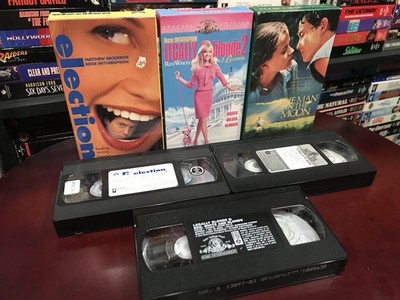 Reece Witherspoon VHS Lot Election Legally Blonde 2 The Man On The Moon