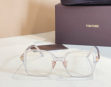 Tom Ford TF607-D-B Clear Frame Sunglasses 51 18-140