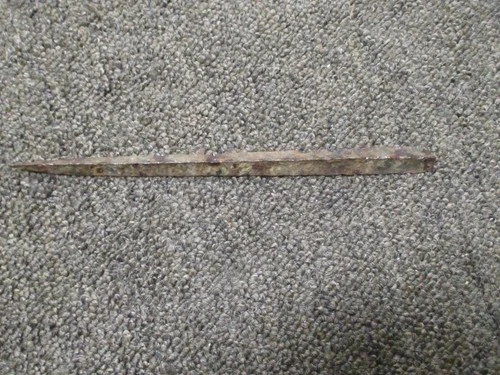 Civil War Dug Relic 9.5" BAYONET section-Chattanooga, Tennessee