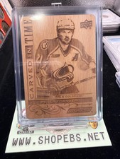 Peter Forsberg #CT-PF - 25 Engrained Icons Carved in Time rare insert