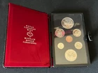 1974 Royal Canadian Mint 7-coin, double dollar proof set .500 $1 silver Winnipeg