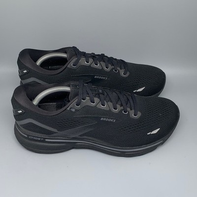 Brooks Ghost 15 Black Extra Wide Running Shoes 1103934E020 Men's Sz 10 4E
