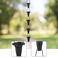 Decorative Floral Rain Gutter Chain For Gutter Drainage In