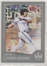2018 Panini Diamond Kings Gray Frame 63/99 Anthony Santander #87 Rookie RC 1b3