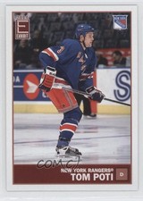 2003-04 Pacific Exhibit Yellow Back Tom Poti #100 0t6