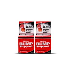 Bump Stopper 2 Double Strength Razor Bump Treatment Aftershave For Men - 0.5oz