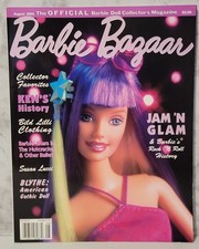 Barbie Bazaar Magazine August 2001 Barbie's Rock 'n Roll History