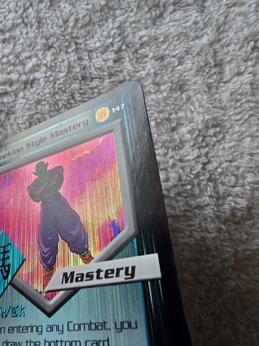 DBZ Dragon Ball Z FOIL Namekian Style Mastery 147 CCG Unlimited Trunks Saga MP - Picture 3 of 5