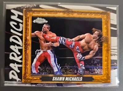 Paradigm Shawn Michaels WWE Topps Chrome 2025 Catch Card
