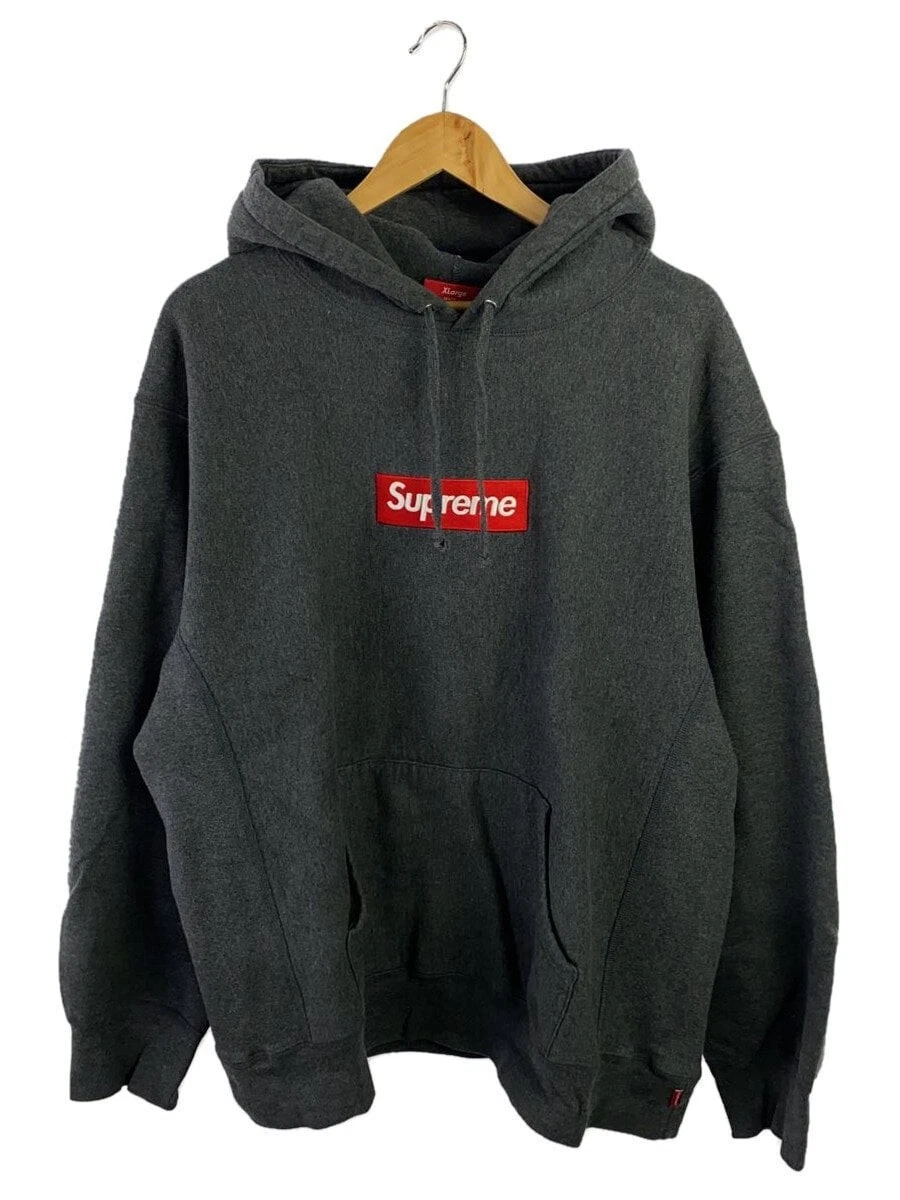 Sweat à capuche Supreme gris XL occasion