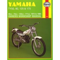 Yamaha Motorrad TY50, 80 Und 175 (1974-1984) Workshop Manual Haynes