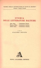Storia delle letterature baltiche - Ants Oras, Ernests Blese, Alfred Senn [1957]