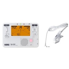 TM-70C Tuner And Metronome W/ Contact Mic, Sound Out Mode, Transpose Mode