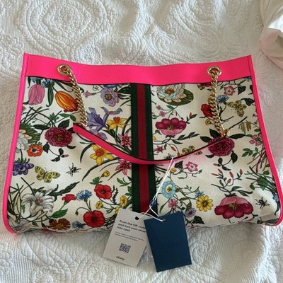 Limited Edition: GUCCI Floral Tote Bag and Wallet. European Release Only! 