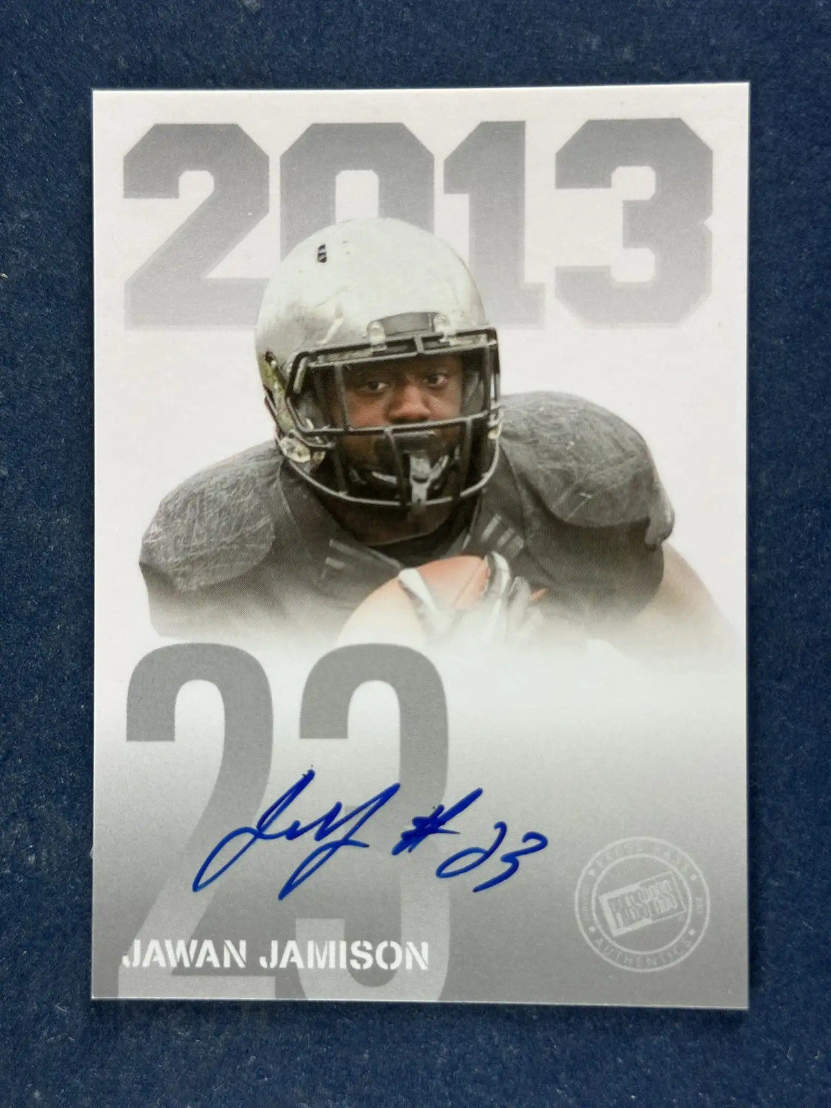 2013 Press Pass Jawan Jamison Autograph Rutgers Scarlet Knights RC