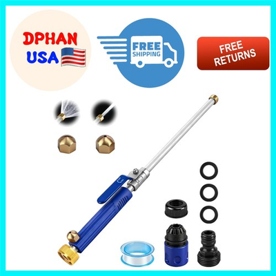 #ad Ergonomic High Pressure Hose Attachment with Dual Spray for Gardening amp; Cleaning $27.89