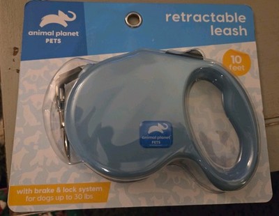 Animal Planet Retractable Dog Leash For Pets up to 30lbs Blue 1pc.
