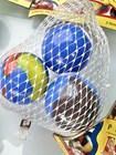 Mega Marbles 35mm Lot of 15 Glass Shooter Marbles Net Bag Vintage — photo 9