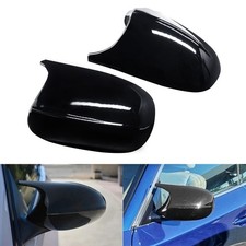 1 Paar Schwarz Gl�nzend Au�enspiegelkappen F�r BMW 3er E90 E91,E92 E93 2010-2013
