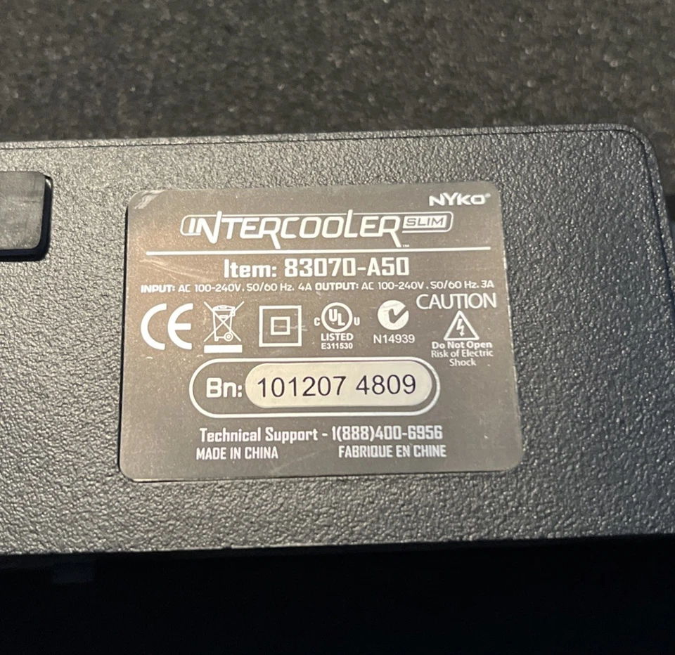 Nyko Intercooler Fan Slim for PlayStation 3 - PS3 - Device Only Tested Working! - Image 3 of 3