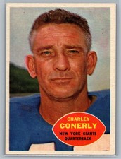 1960 Topps - Charlie Conerly #72 - EX *TEXCARDS*