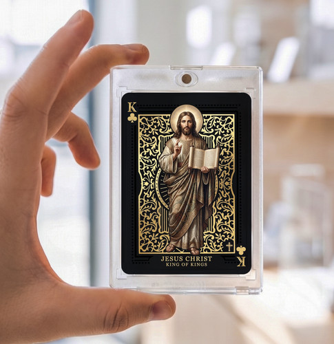 Jesus Christ Trading Card | Holographic | All Kings Collectible | GLRC Card Co