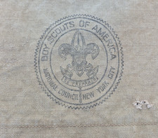 Mochila de Colección Boy Scouts of America Bronceada Consejo Nacional Ciudad de Nueva York Leer